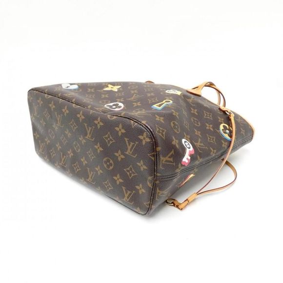 Louis Vuitton LoveLock Neverfull MM Bag Monogram Coated Canvas - Picture 3 of 7